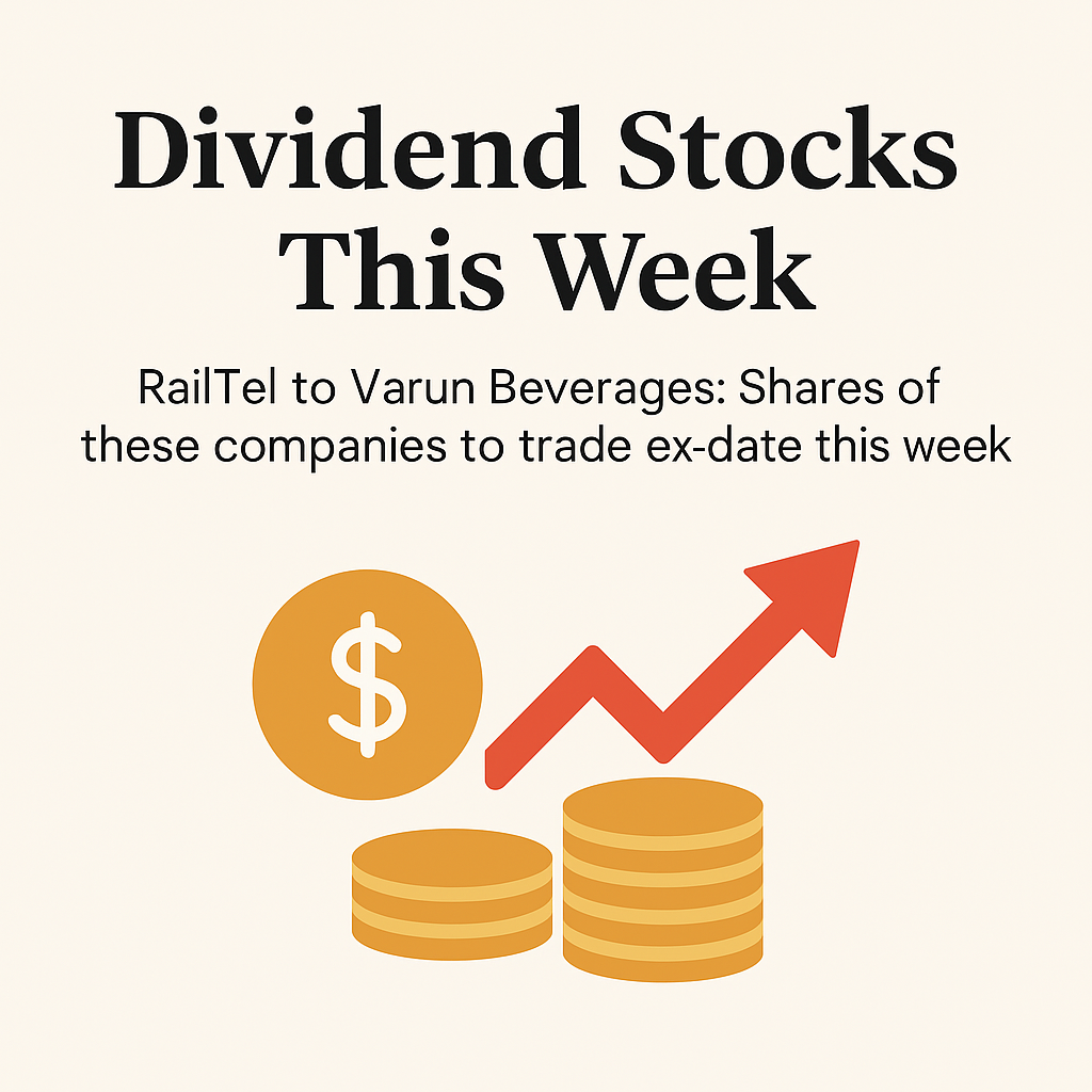 Dividend Stocks This Week