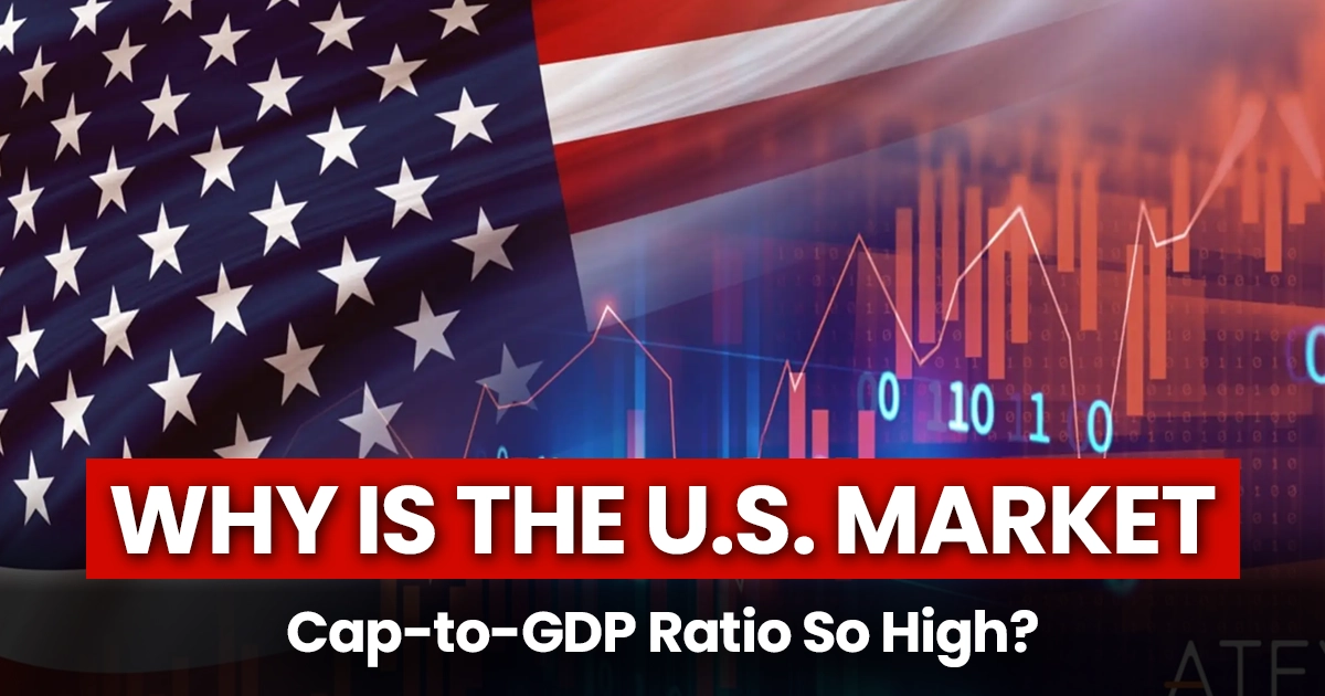 Market Cap-to-GDP Ratio, Buffett Indicator Explained, Why U.S. Stock Market is So High, Stock Market Valuation for Beginners, U.S. Economy vs Stock Market Growth